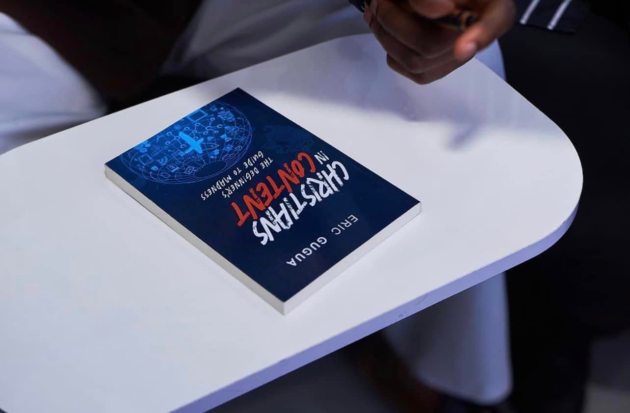 christians in content book on a table